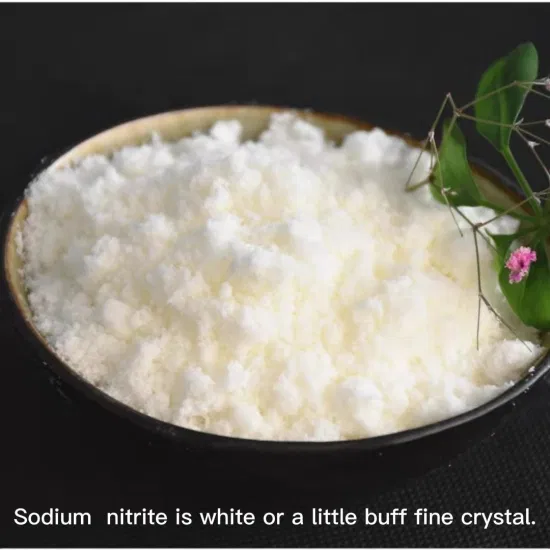 Sodium Nitrite Powder Inorganic Salt 99% Min